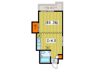 キャピタルクラ－クの物件間取画像